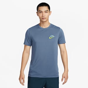 ナイキ DRY-FIT ドライフィット Tシャツ Mサイズ ライトブルー 新品 Nike Dri-FIT Men's Fitness T-Shirt. Nike ID